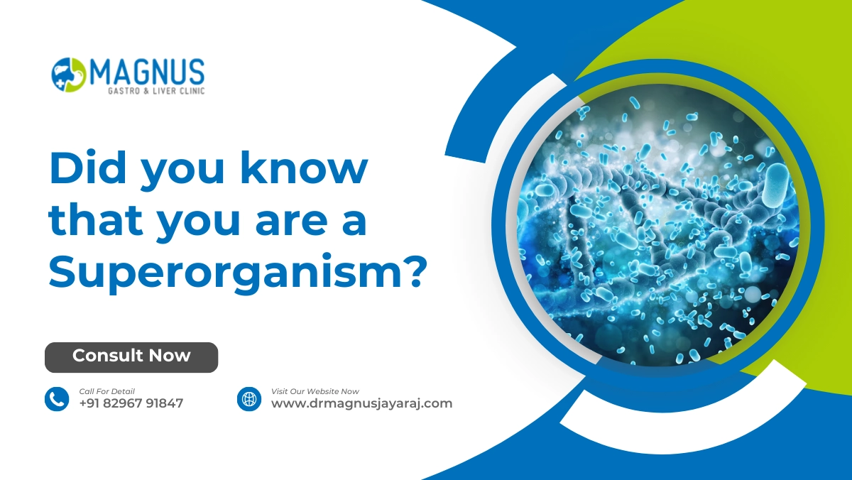 Did you know that you are a Superorganism